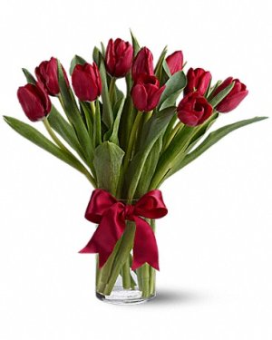 Red Tulip Bouquet