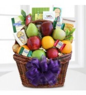 Fruit & Gourmet Gift Basket - Best