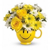 Happiness in a Mug Bouquet