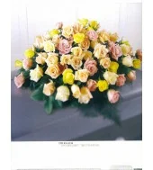 CS-17: Adoration of Roses Casket Spray