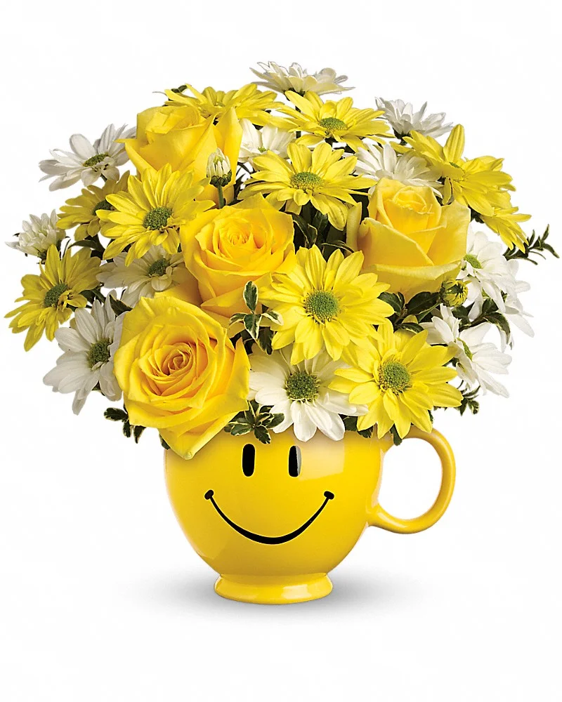 Happiness in a Mug Bouquet
