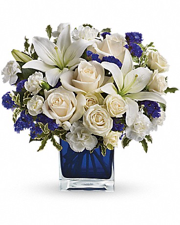 Sapphire Sky Cube Bouquet