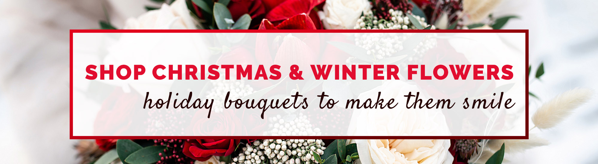 Christmas/Winter Flowers