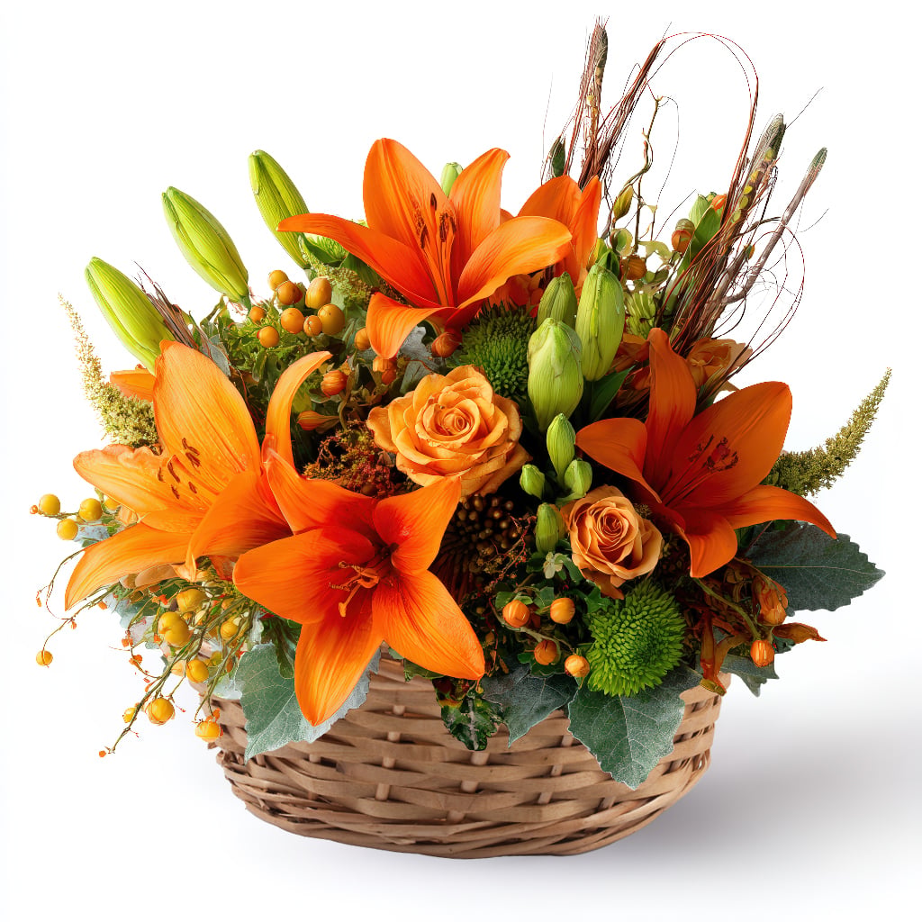 Petal & Plenty Autumn Basket