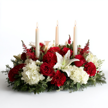 Christmas Candlelight Classic Centerpiece