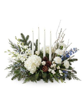 Birch & Blizzard Centerpiece
