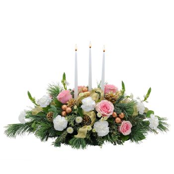 Glowing Elegance Centerpiece
